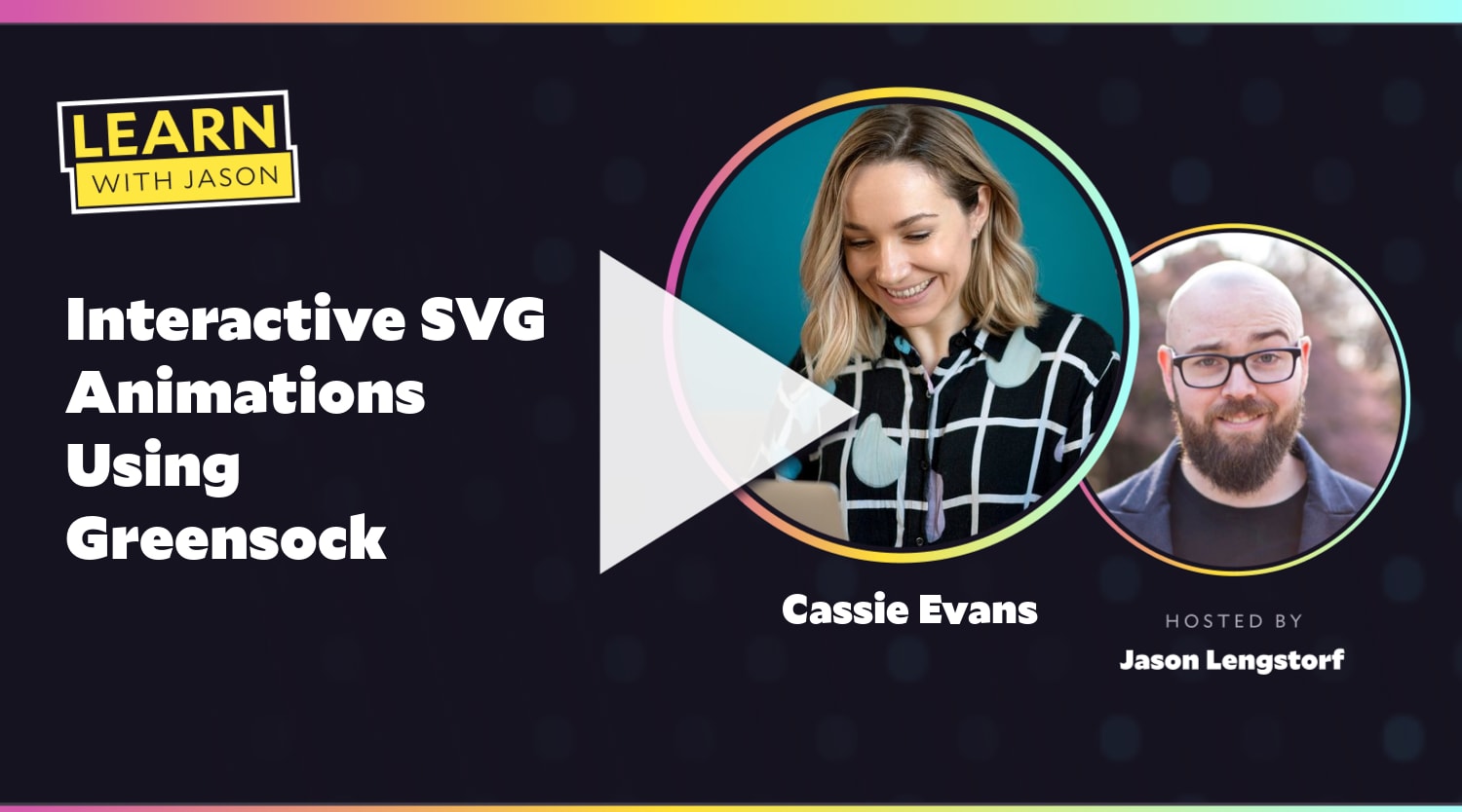 Interactive SVG Animations Using Greensock · Learn With Jason